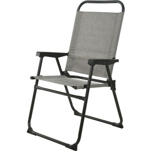 Vrtna stolica sklopiva 60 x 56 x 91 cm - siva