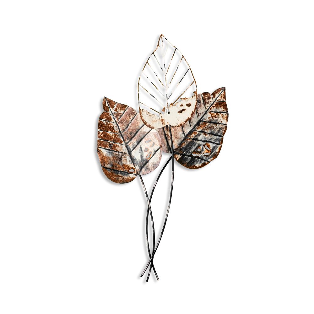 Decorative metal wall accessory Fall 1, colours: brown, black slika 6