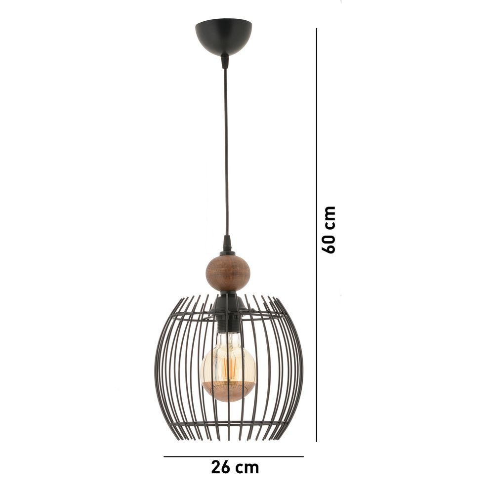 Lillian Wood - Crni, Prirodni Crni Luster slika 4