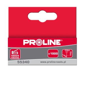 KLAMERICE TIP E/J 14MM 2,0*1,2MM 1000KOM PROLINE  55344