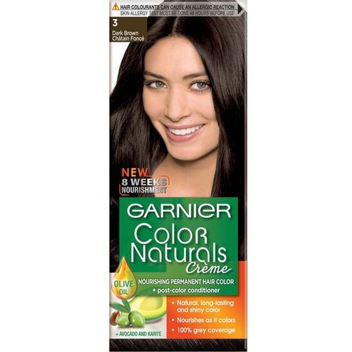 Garnier Color Naturals Farba Za Kosu 3 Tamno Kestenjasta slika 1