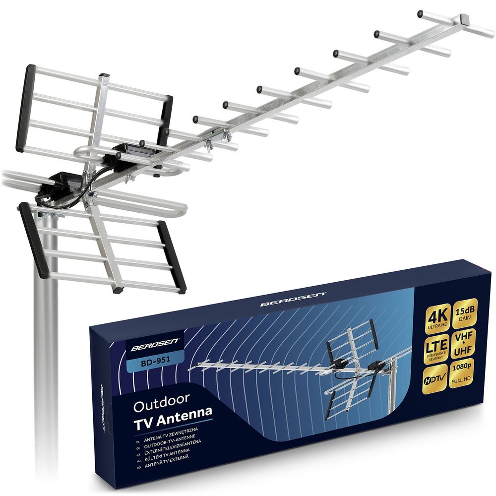 Berdsen BD-951 usmjerena vanjska TV antena ultra HD 4K slika 1