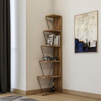 Hanah Home Tlos - Pine  Pine
Black Bookshelf