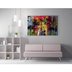 WY337 (50 x 70) Multicolor Decorative Canvas Painting