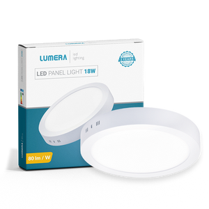 Lumera Lighting LED panel 18W, 4200K, nadgradni, okrugli