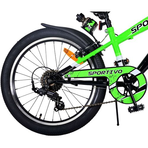 Dječji bicikl Volare Sportivo 20" zeleni s 7 brzina slika 3