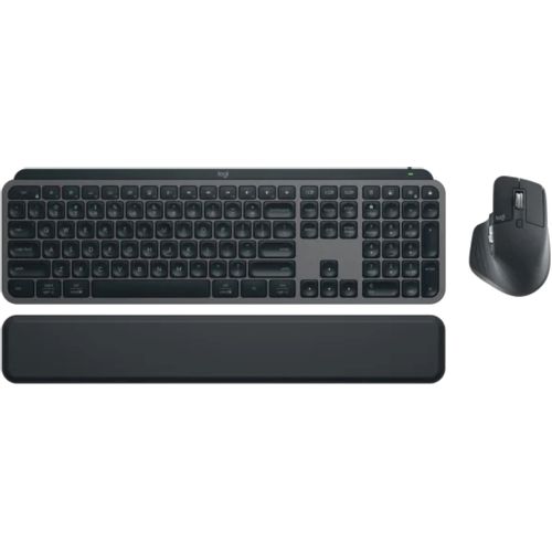 LOGITECH MX Keys S Combo Graphite Wireless Desktop US tastatura + miš slika 2