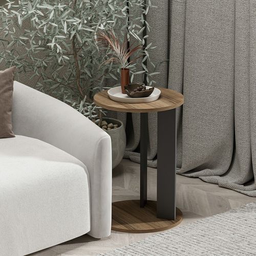 Ema - Walnut, Anthracite Walnut
Anthracite Side Table slika 6