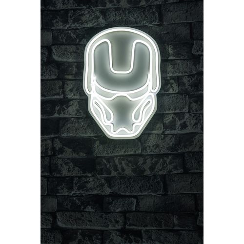 Wallity Ukrasna plastična LED rasvjeta, Iron Man - White slika 2