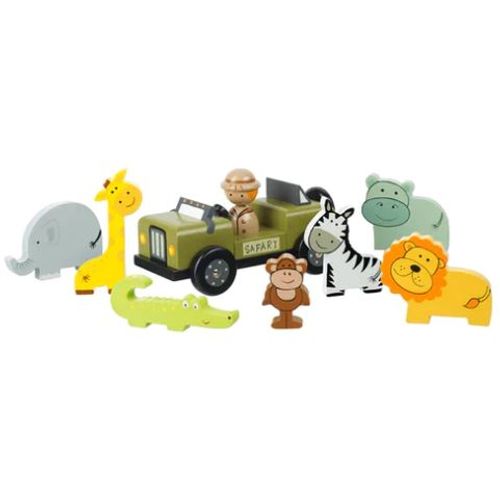 Orange tree toys Drveni set - safari slika 1