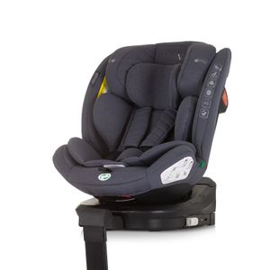 Chipolino autosjedalica I-SIZE 40-150 cm ISOFIX 360 "TOURINO" granite