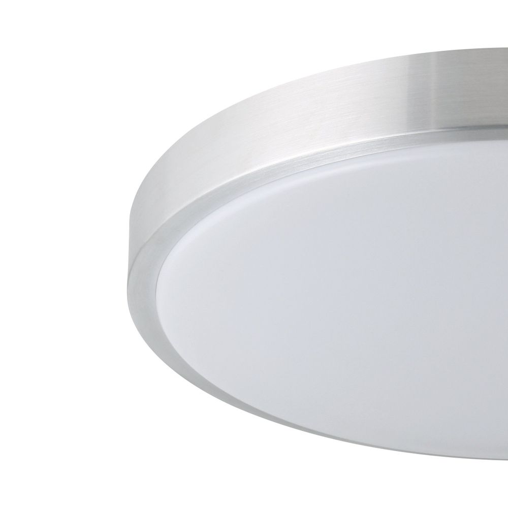 Eglo Competa 1 Plafonjera sa LED Osvjetljenjem, 24W, 2600lm, Promjer 430mm, Nikl-Mat/Bijela slika 3