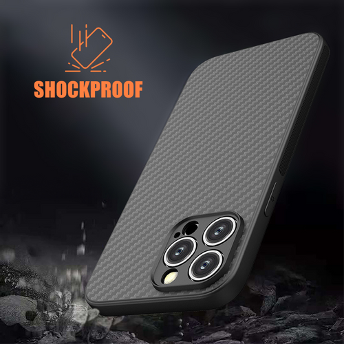 Torbica Carbon fiber za Xiaomi Redmi 13C crna slika 4