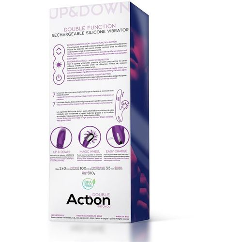 Action No.Four Up And Down Double Function Vibrator slika 12