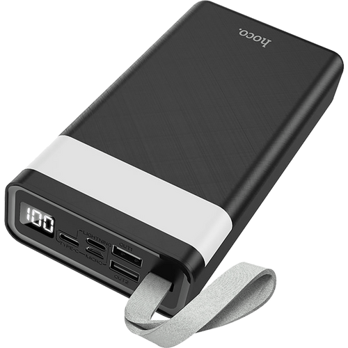 hoco. Power bank 30000mAh, Micro-USB / Tipe-C ulaz, lampa - J73 Powerful, Black slika 5