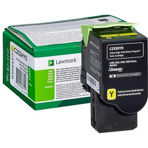 TONER LEXMARK C232HY0 YELLOW 2.3