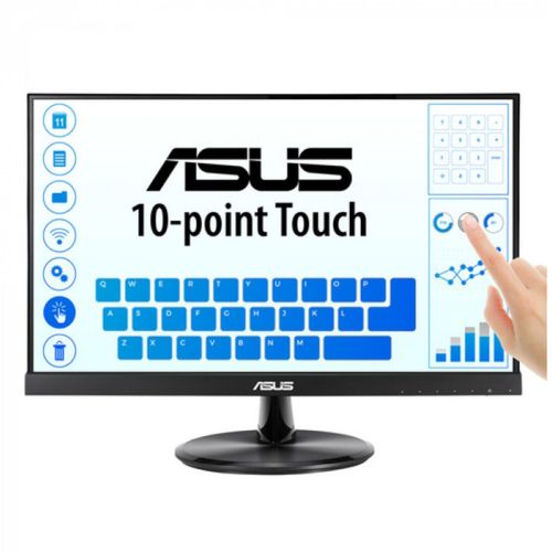 Asus VT229H 21.5" IPS  touch 1920x1080 60Hz 5ms GtG VGA HDMI VESA zvučnici crna slika 1
