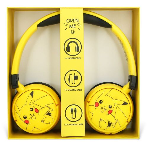 Pokemon Pikachu kids headphones slika 9