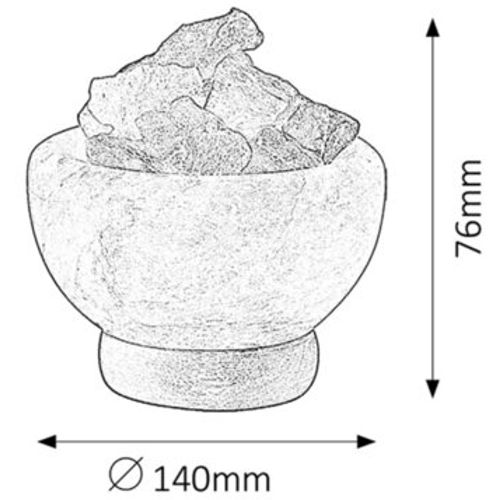 Dekorativne svjetiljke - Fuji slika 4