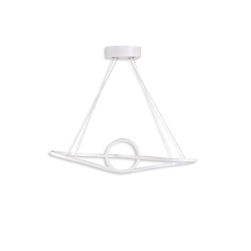 Canum White-White Light White Chandelier slika 3