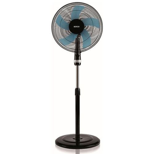 SOGO Ventilator samostojeći, 16”, 40 cm, 3 u 1, oscilacija, okrugla baza, 3 brzine, 5 lopatica, 50W slika 1