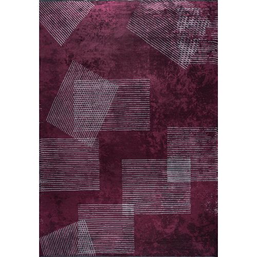 Tepih MATRIX DARK DAMSON, 160 x 230 cm slika 1