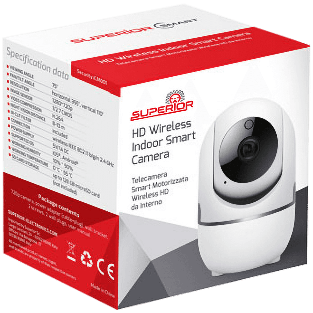 Superior Kamera IP, 1080p, WiFi, micro SD, Indoor - HD Wireless Indoor Smart Camera slika 2