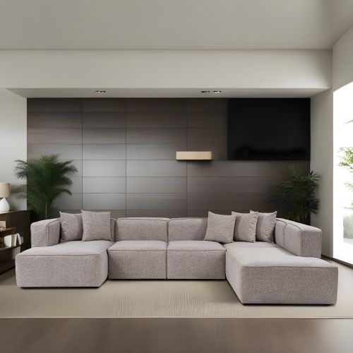 More B (M5-M1-M1-M2-M3) - Mocha Mocha Corner Sofa slika 1