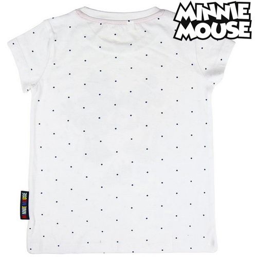 Dječja majica kratkih rukava Minnie Mouse Bela slika 2