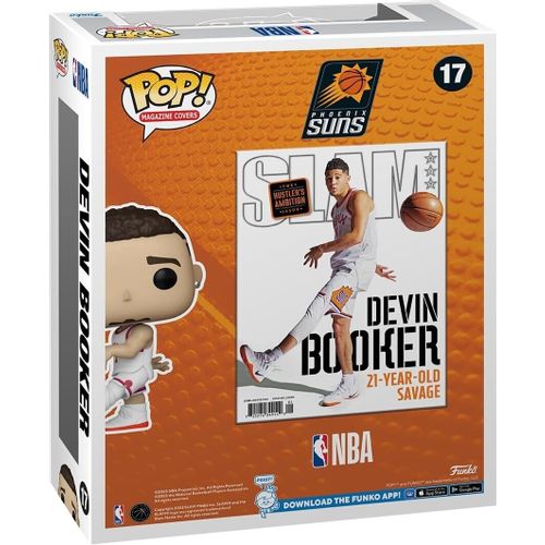 FUNKO POP NBA COVER: SLAM - Devin Booker slika 2