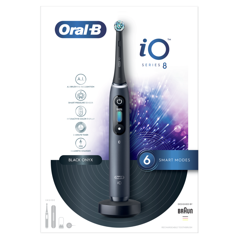 Oral-B Električna četkica za zube iO Series 8 Black Onyx slika 2