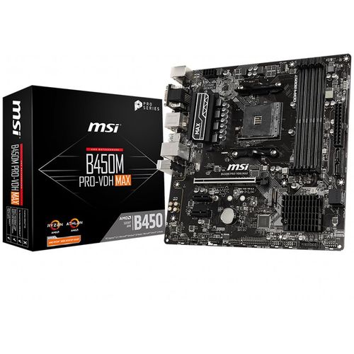 MSI Main Board Desktop B450M PRO-VDH MAX  slika 1