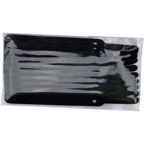 TRU COMPONENTS 800-330-Bag prianjajuća kabelska vezica za povezivanje grip i mekana vunena tkanina  crna 10 St. slika 5