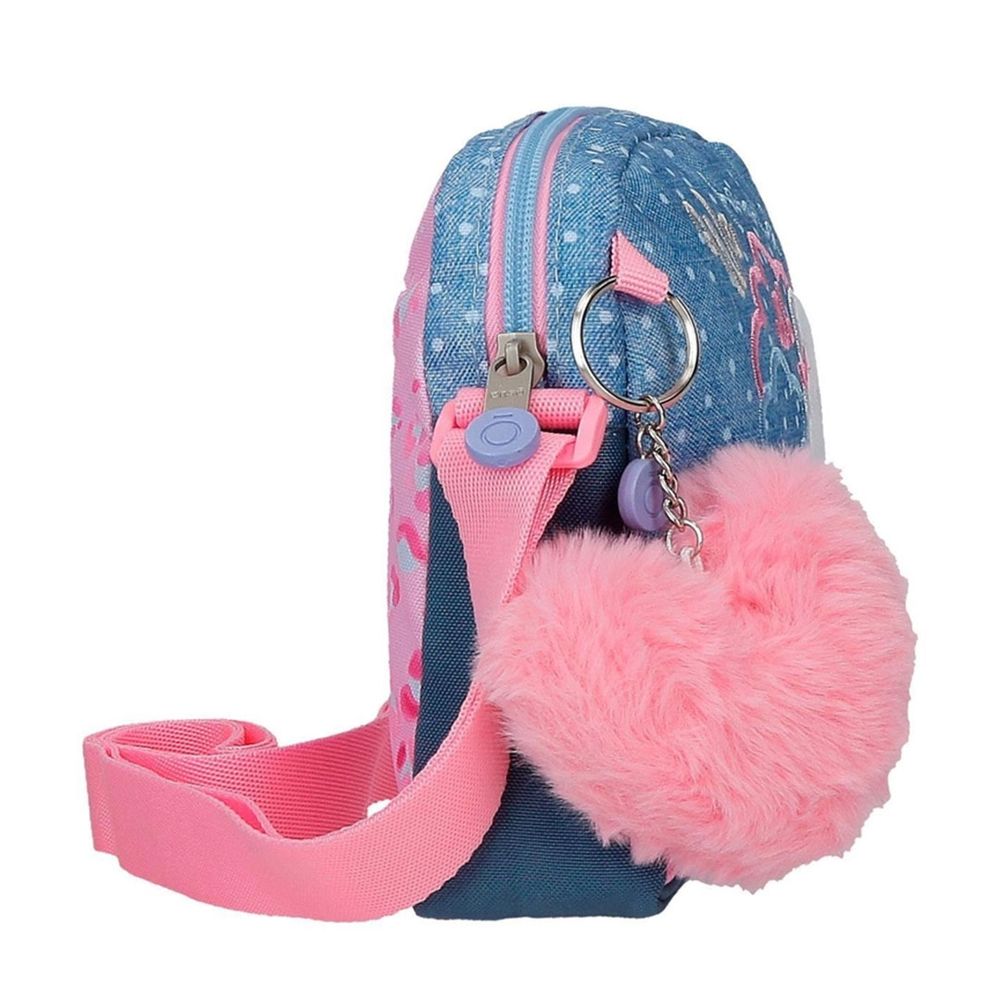 Enso Torba na rame 20.5 cm Dreamers 9695421, plavo-roze slika 4