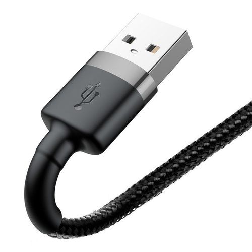 Baseus Cafule USB Lightning kabel 2,4A 1m (sivo+crno) slika 5