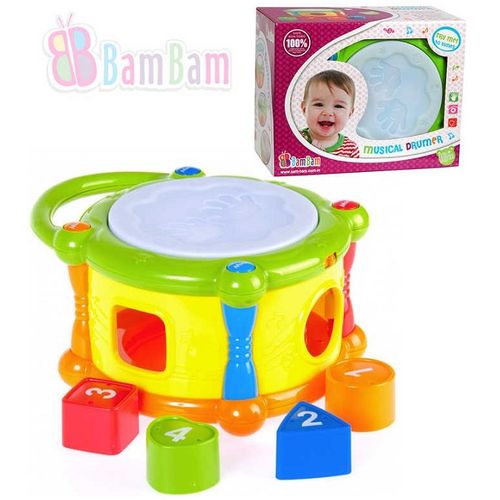 BamBam didaktička igračka glazbeni bubanj slika 1