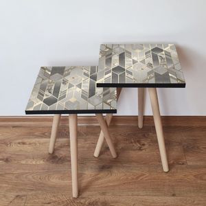 2SHP134 - Grey Grey
Gold Nesting Table (2 Pieces)