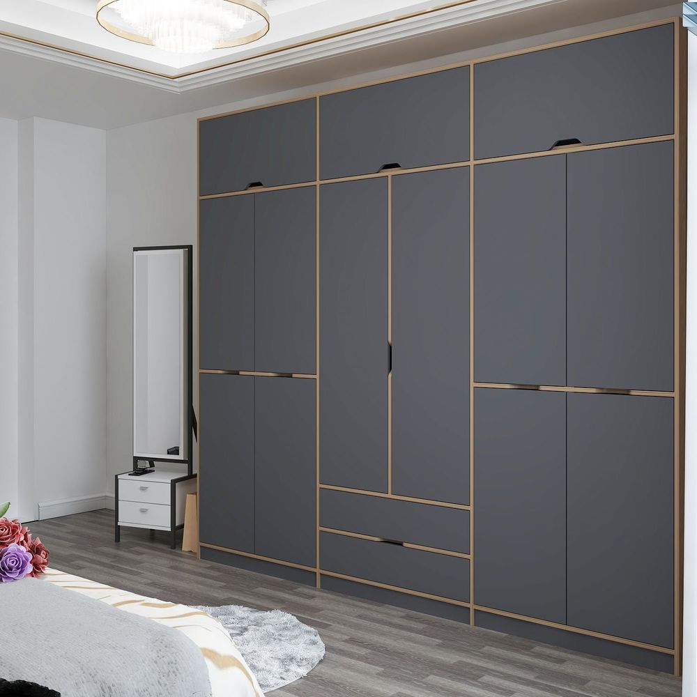 Elina - 8910 Antracit Dore Ormar slika 3