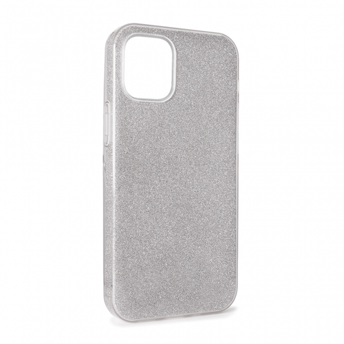 Torbica Crystal Dust za iPhone 12 Mini 5.4 srebrna slika 1