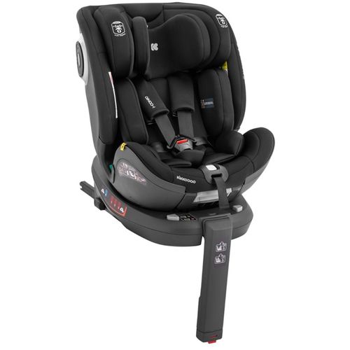 Kikka Boo Rotirajuća auto-sjedalica i-Conic i-Size 0-36kg (40-150cm) Black Isofix slika 1