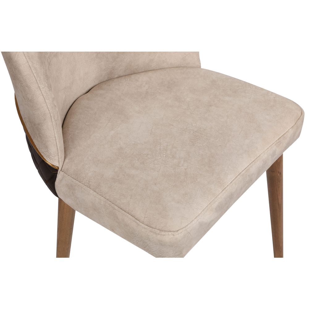 Set Stolica Nova 071 V4 Cream Walnut (4 komada) slika 7