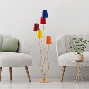 Opviq Bonibon - 13238 Multicolor Floor Lamp