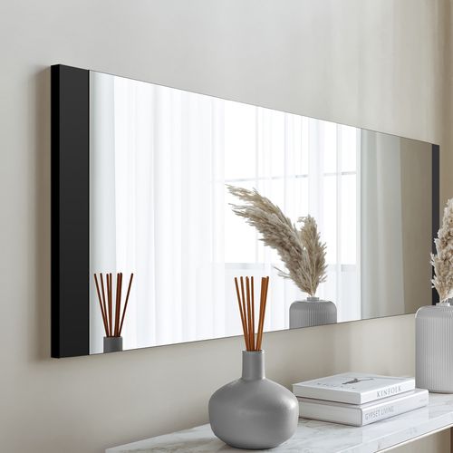 Boy Aynası Dekoratif Basic Siyah 40x120 Black Mirror slika 3
