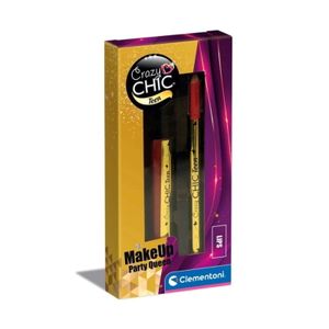 Clementoni CL18814 Crazy Chic Teen Sjaj i olovka za usne PARTY QUEEN