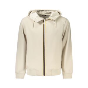 K-WAY MEN'S ZIP-UP SWEATSHIRT BEIGE