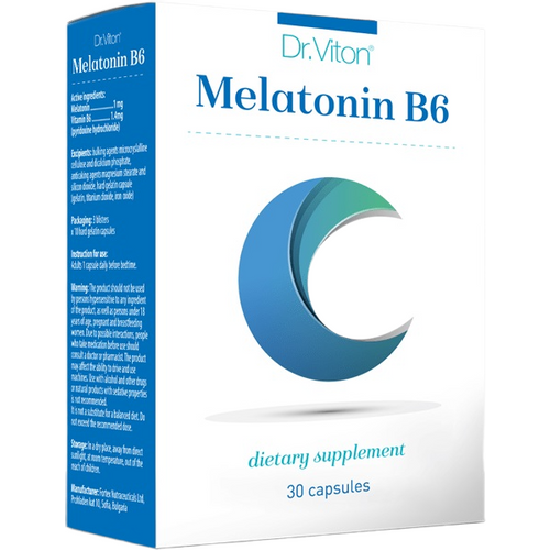 Dr. Viton Melatonin B6 30 kapsula slika 1