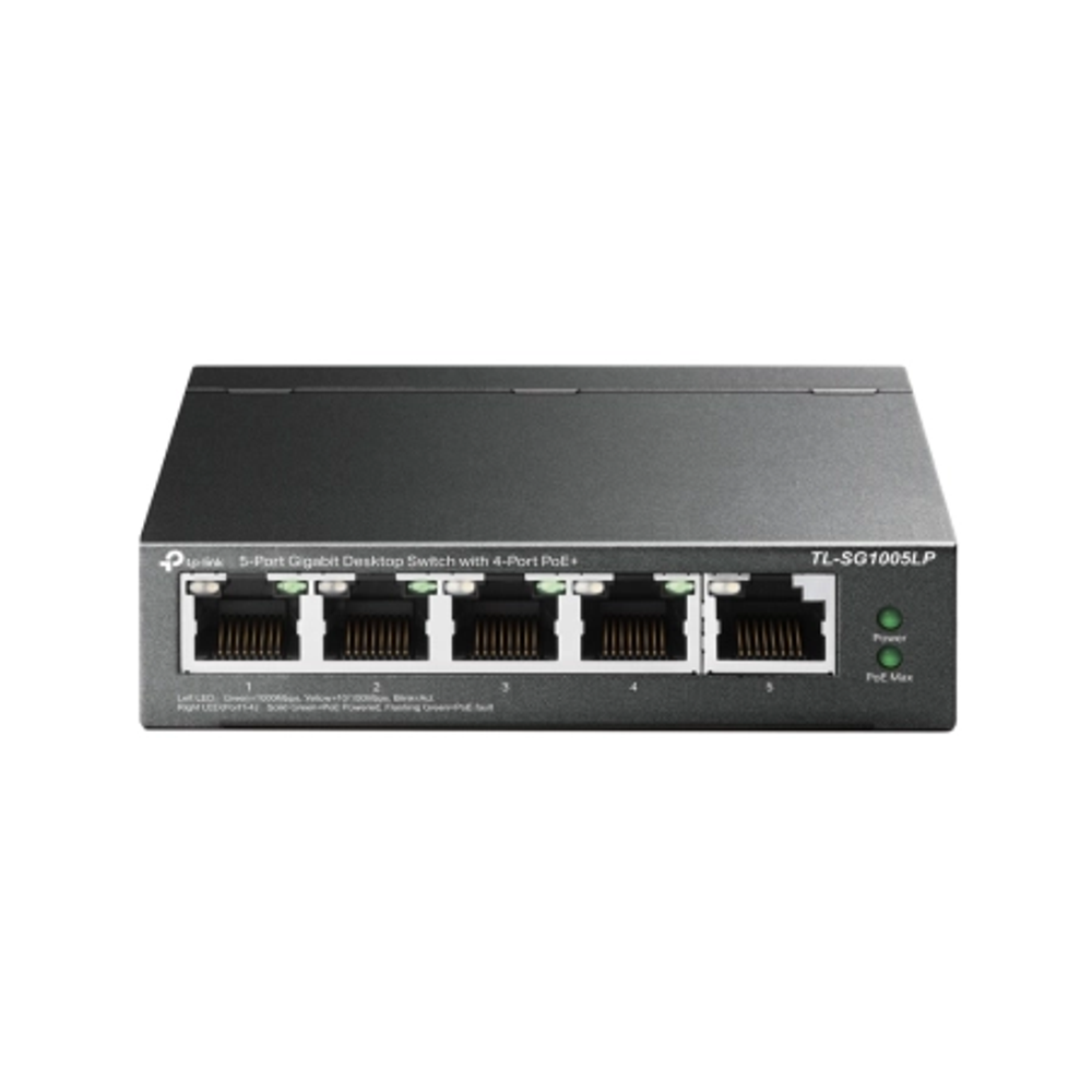 TP-Link TL-SG1005LP Switch 5-Port 10/100/1000Mbps with 4-Port PoE slika 1
