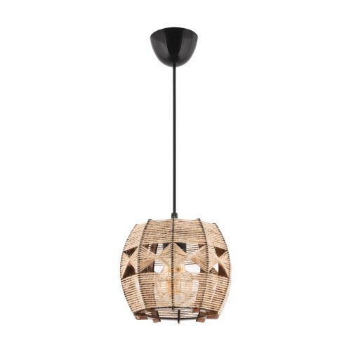 Barril Jute Camel Chandelier slika 3