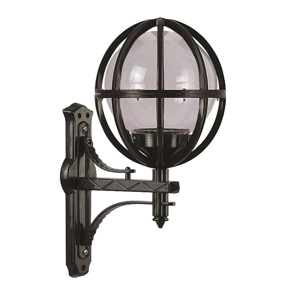 Vanjska zidna lampa BAP-68080-BSY-M2 u crnoj boji slika 1