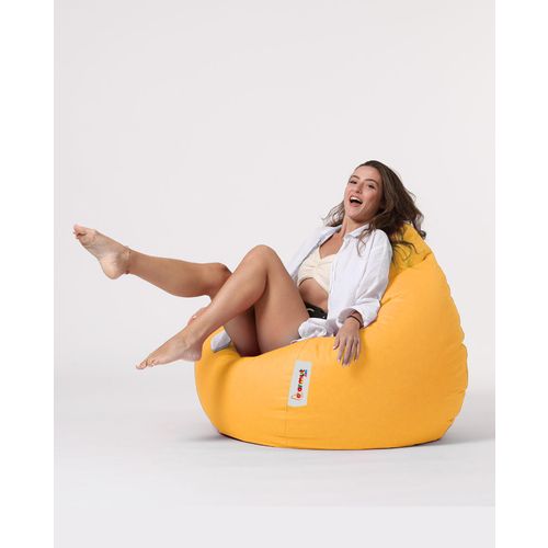 Premium XXL - Yellow Yellow Garden Bean Bag slika 16